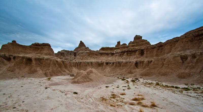 Badlands, south dakota. Sunrise