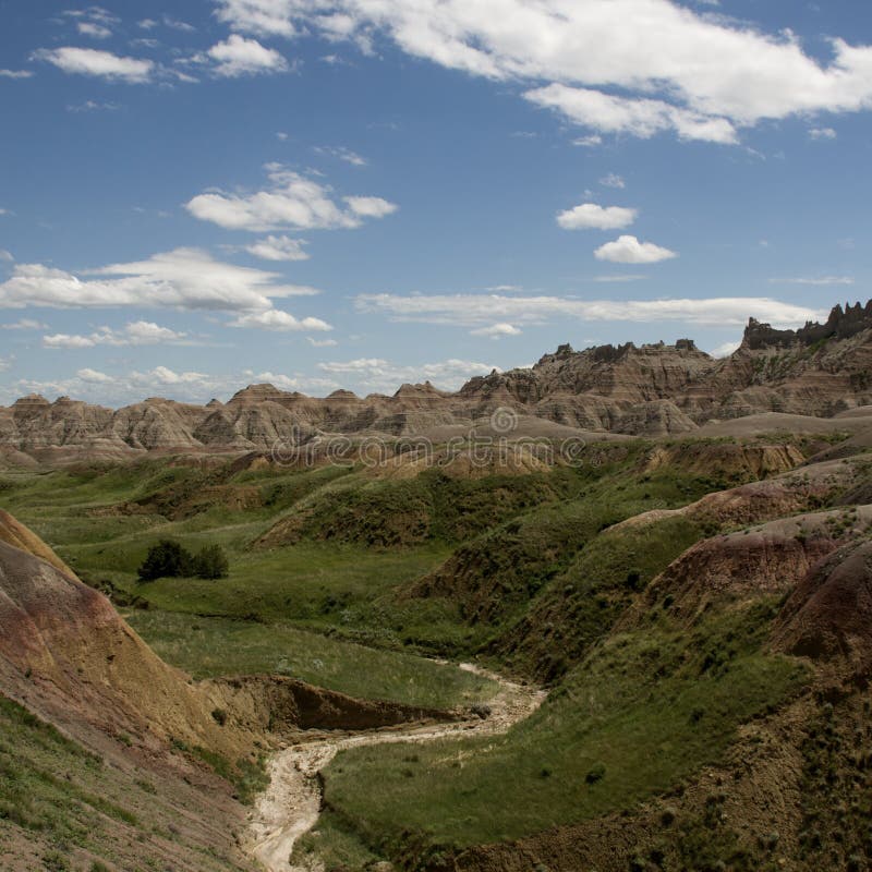 Badlands of South Dakota, USA