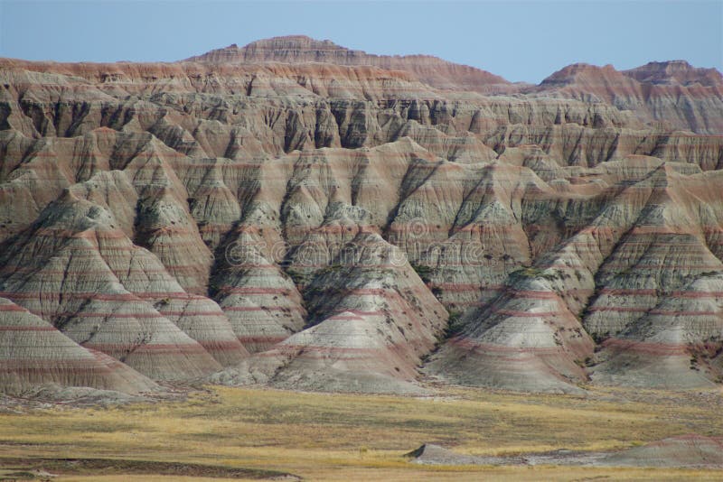 Badlands, South Daktoa royalty free stock photos
