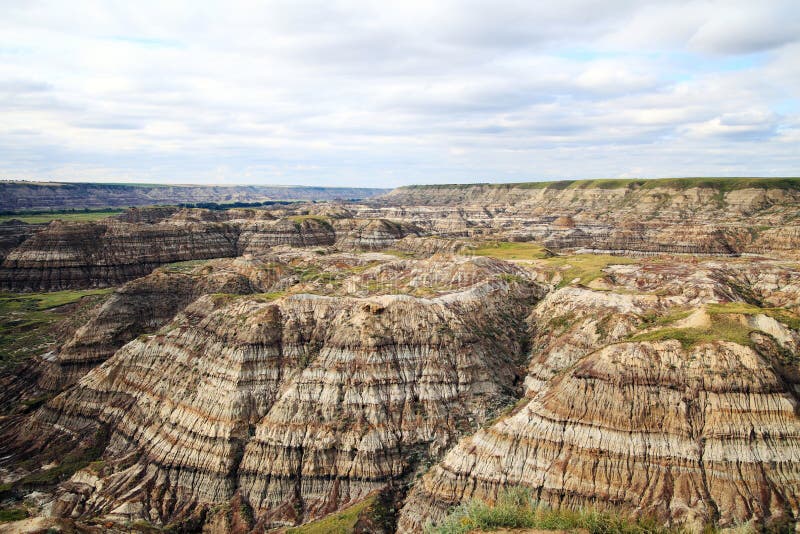 Badlands Αλμπέρτα Καναδάς στοκ φωτογραφίες Badlands Αλμπέρτα Καναδάς στοκ φωτογραφίες