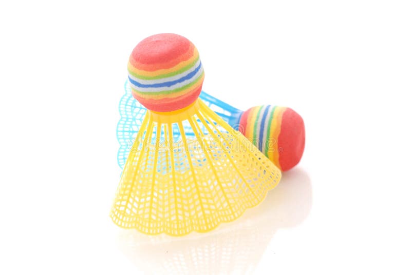 Badminton Birdies stock image. Image of healthy, athletic 24383847