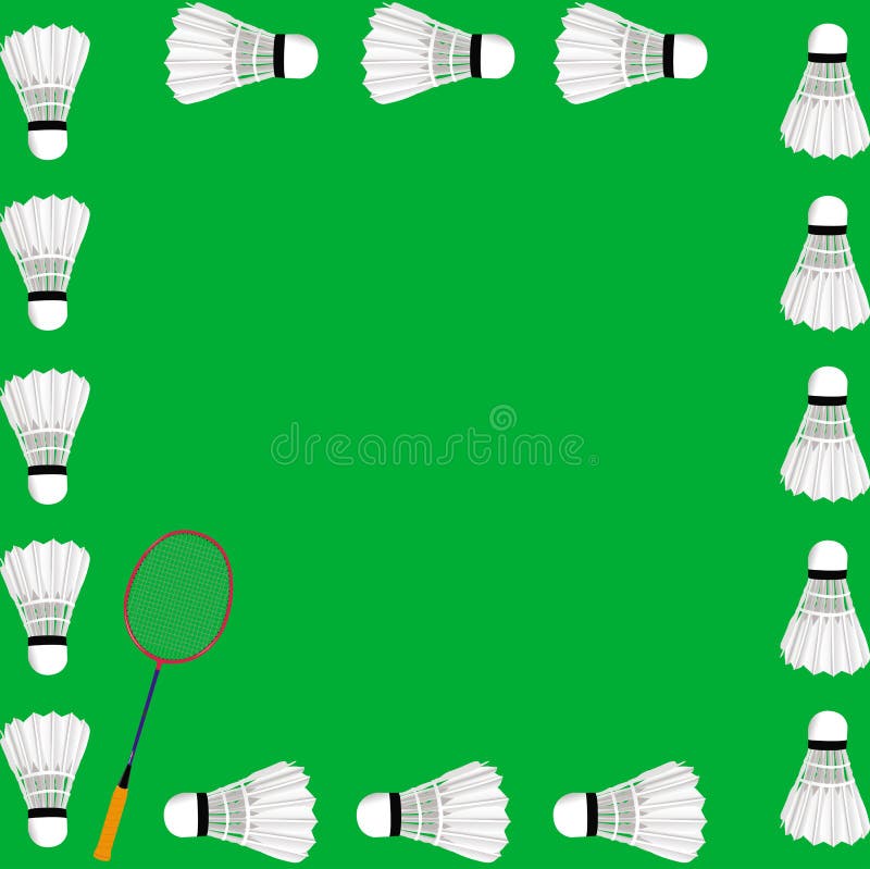 Badminton concept card