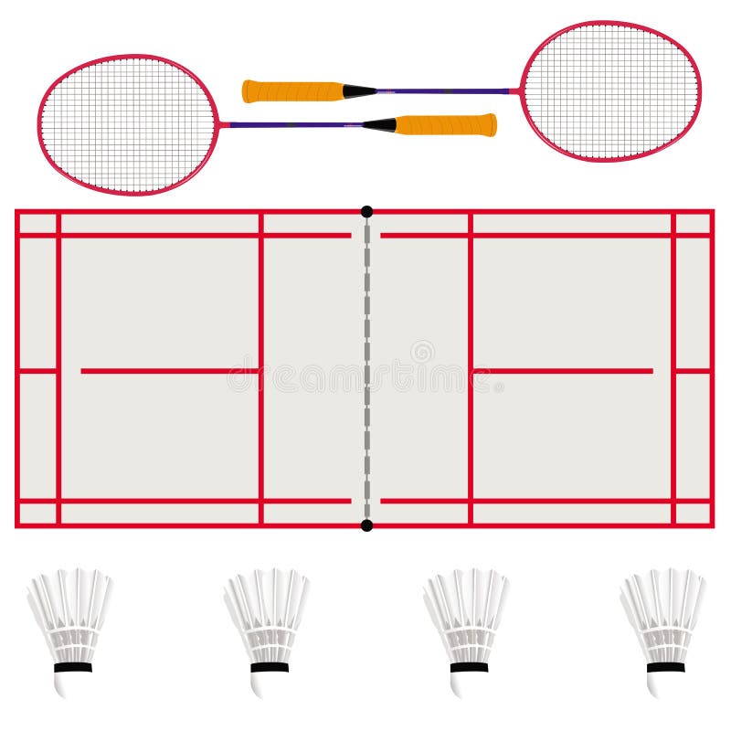 Badminton concept card