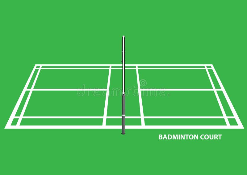 Badminton Court Side View Vector Illustration Stock Vector - Illustration of space, copy: 65759334 Badminton Court Side View Vector Illustration Stock Vector - Illustration of space, copy: 65759334