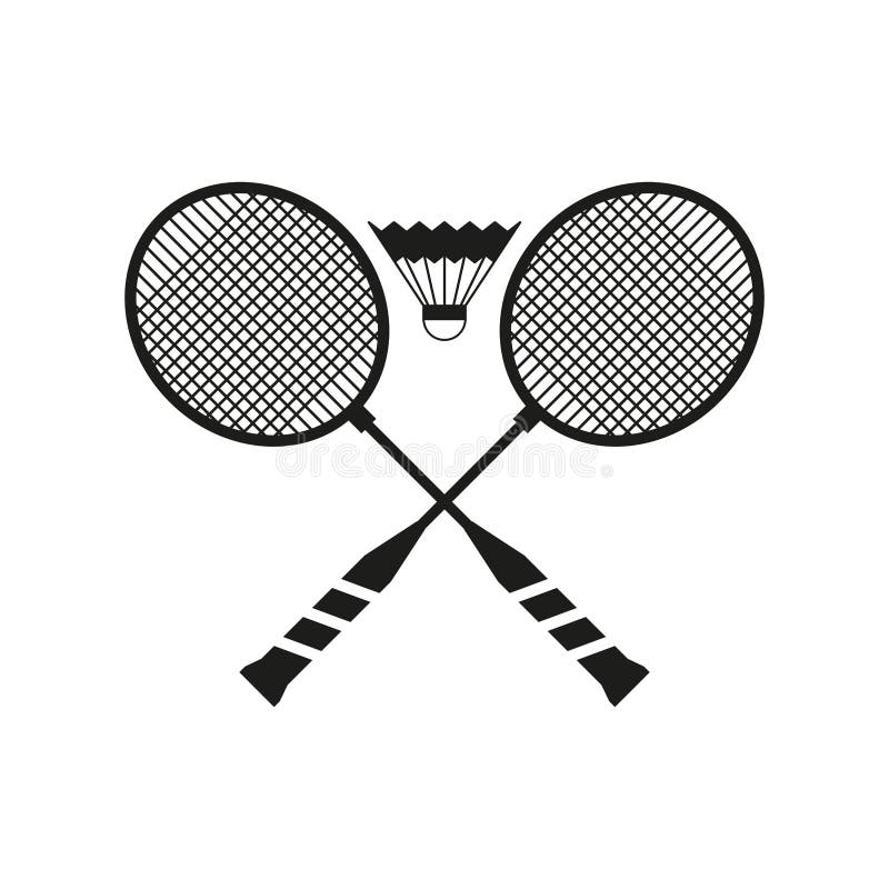 stall the end Assault Badminton Icon. Simple Vector Illustration Stock Vector - Illustration of  fitness, pictogram: 150244609