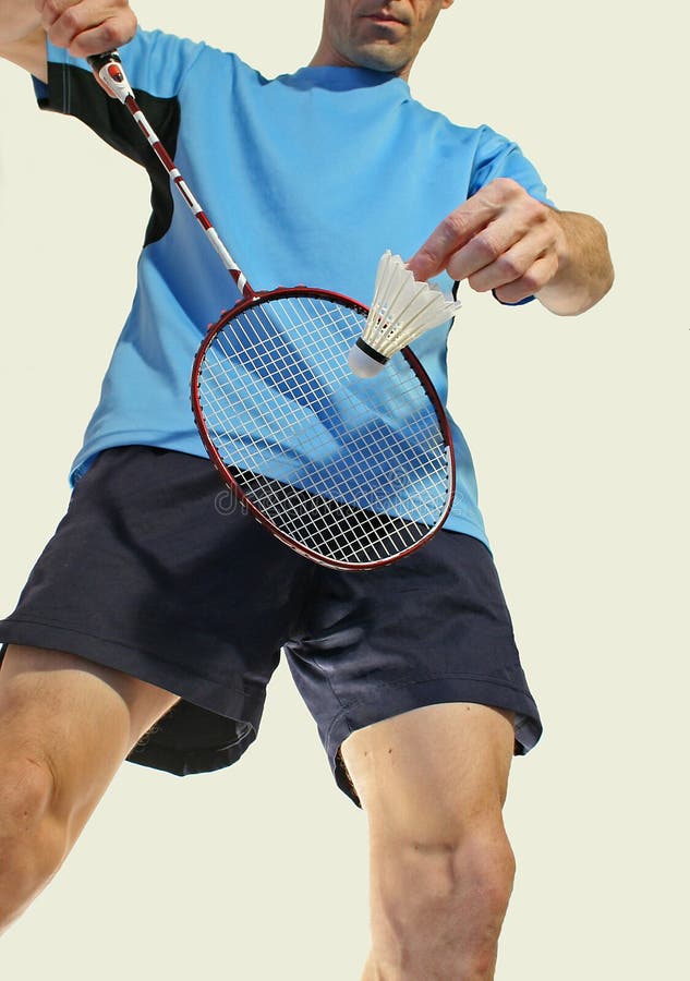 Badminton service