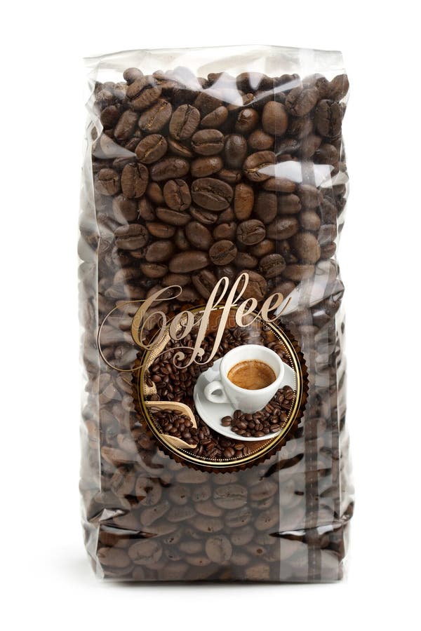 Bag Of Coffee Beans Stock Photo Image 34623800