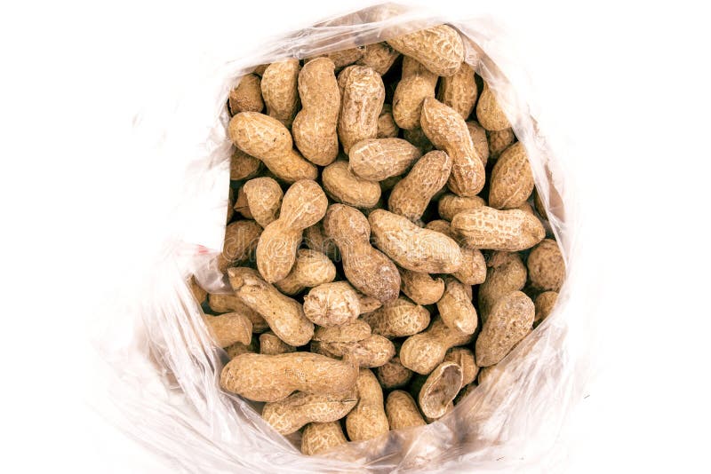 Bag Full of Peanuts stock photo. Image of peanut, peeled 108715574