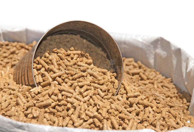 Bag of horse feed