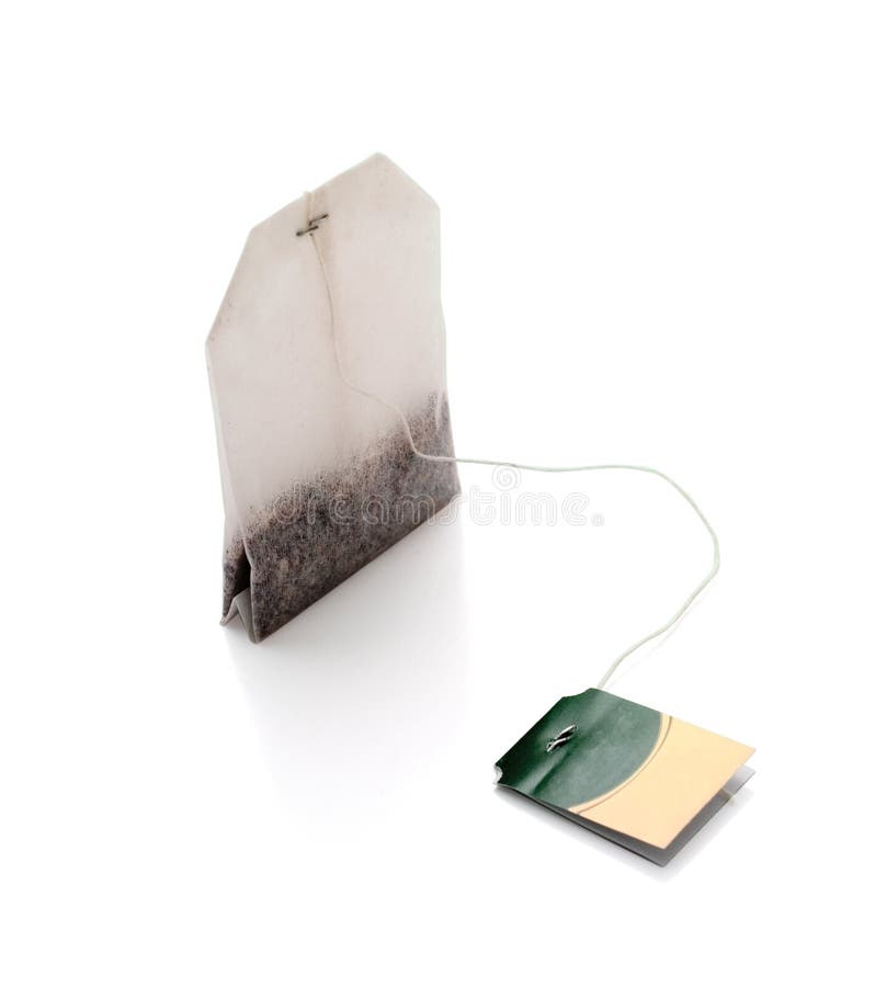 bag isolerad tea royaltyfri bild bag isolerad tea royaltyfri bild