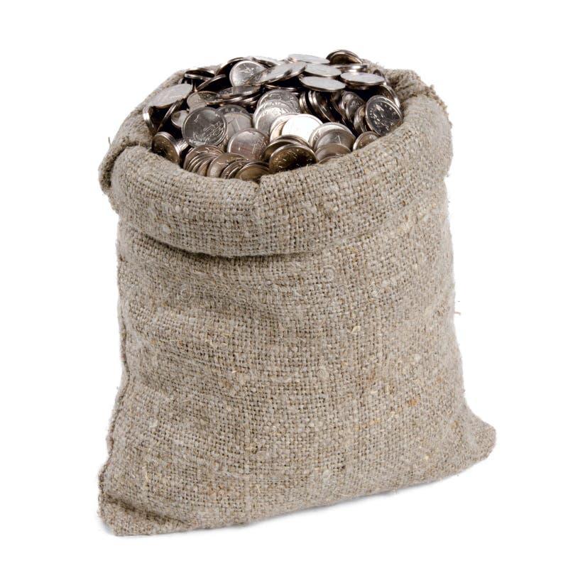 Bag of money. royalty free stock image Bag of money. royalty free stock image