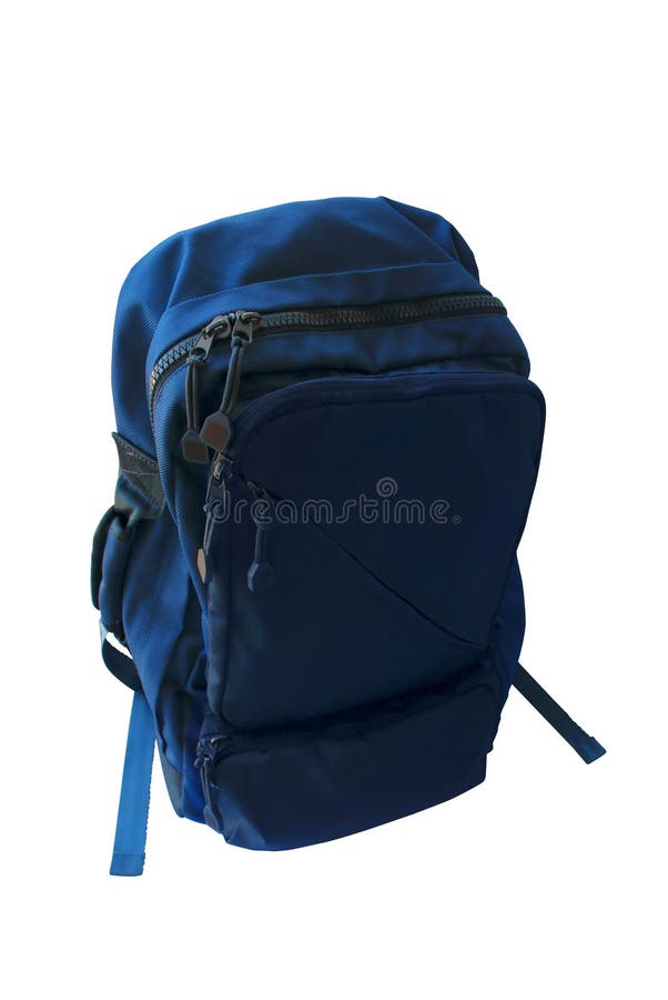Bag Rucksack Blue Color. Backpack. Stock Image Image of blue, hiking