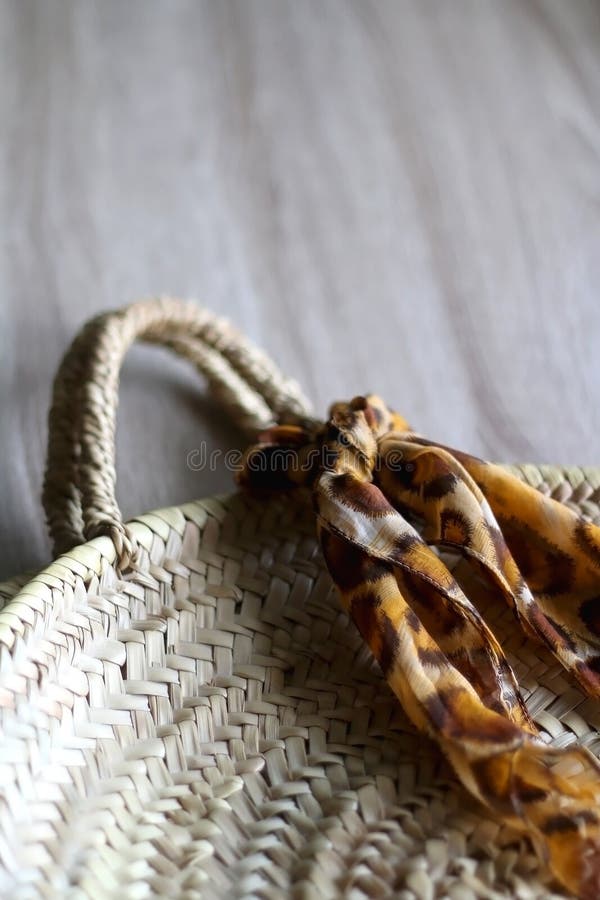 Bag and Scarf stock photo. Image of boho, detail, desk 183779448