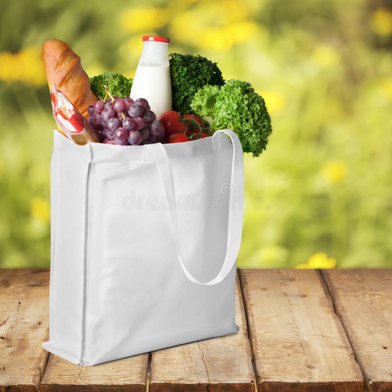 Bag stock photo. Image of vegetable, shopping, lettuce 117960070