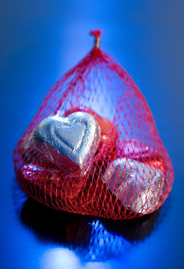 Bag of Valentine Candy Hearts Stock Photo Image of treat, sweet 5648046
