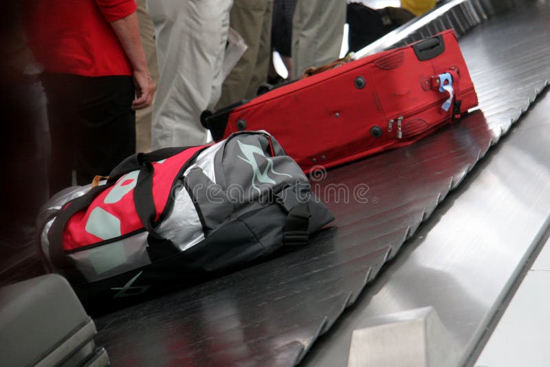 Luggage at the munic airport. Luggage at the munic airport