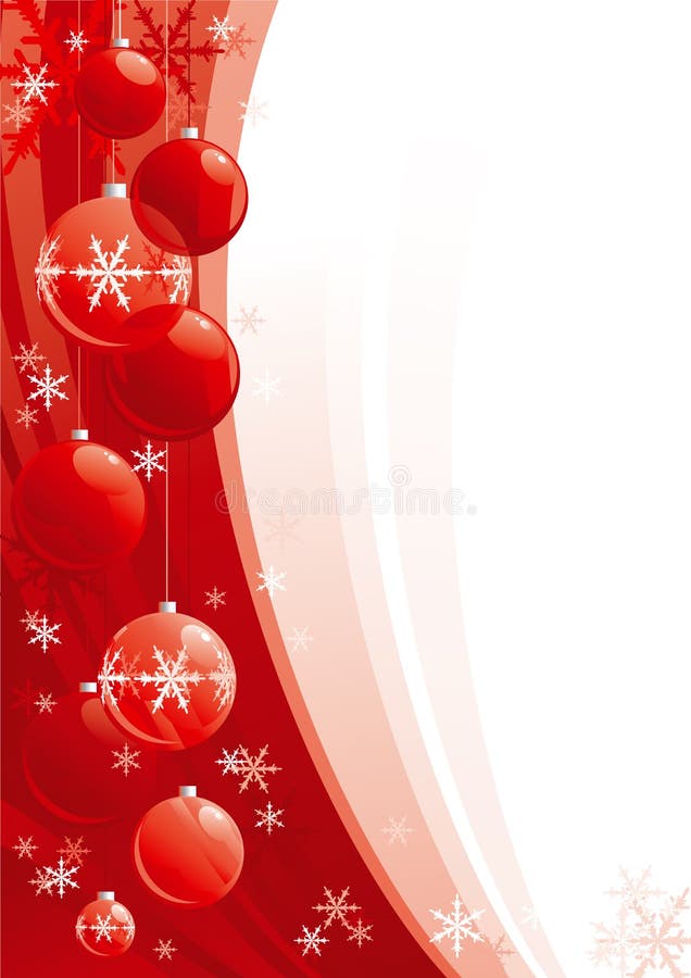 Bagattelle di natale illustrazione vettoriale