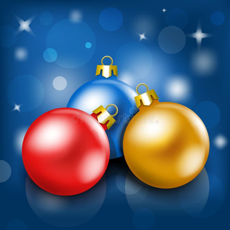 Bagattelle di natale illustrazione vettoriale