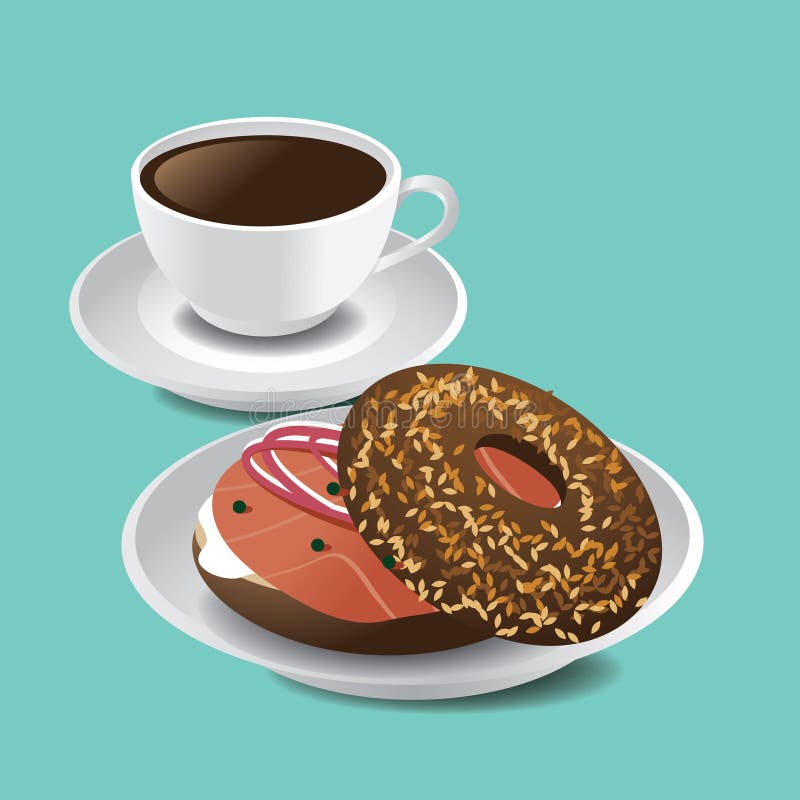 Bagel Lox Stock Illustrations 30 Bagel Lox Stock Illustrations