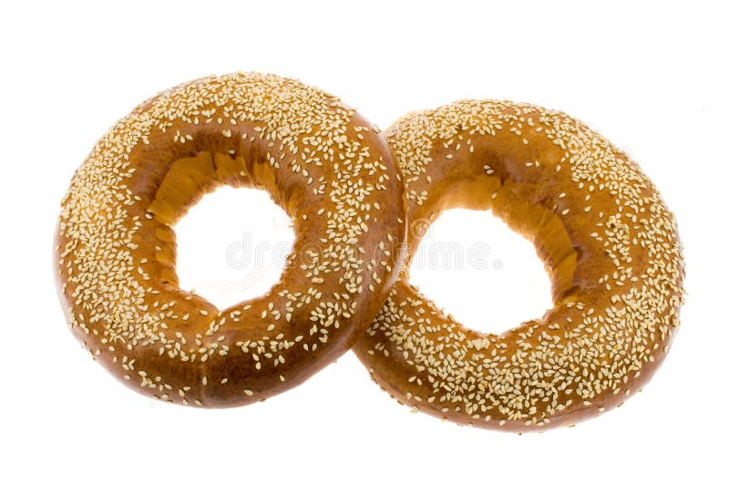 Bagel with sesame