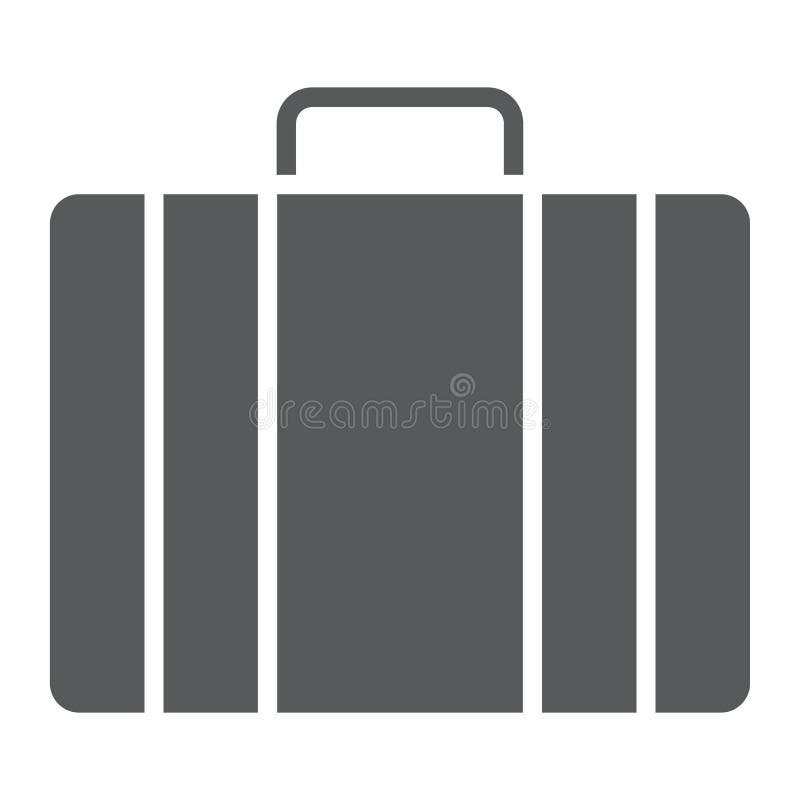 Baggage Claim Line and Glyph Icon, Airport and Luggage, Baggage Claim