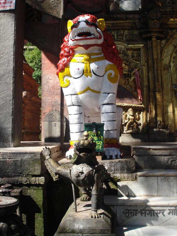 Bagh Bhairav obrazy royalty free Bagh Bhairav obrazy royalty free