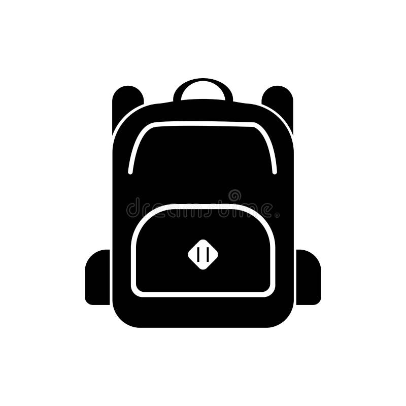 Bagpack logo stock illustration. Illustration of background - 193971306