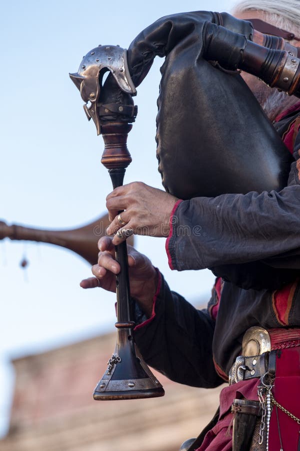 Bagpipe music player stock photo. Image of cultural 170433964