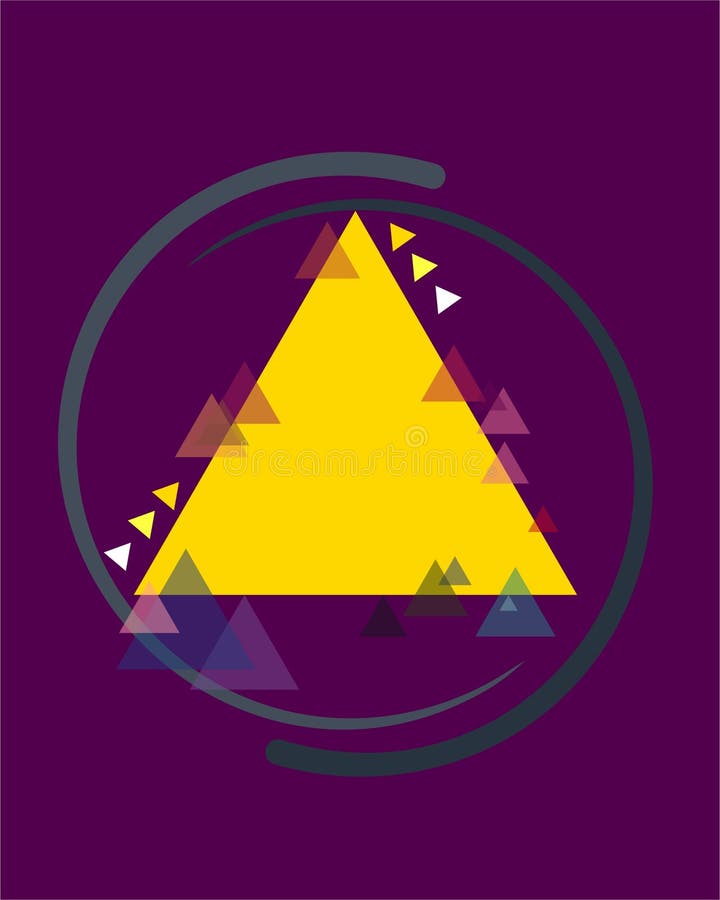 Bagrounddriehoek Abstracte Transparant vector illustratie Bagrounddriehoek Abstracte Transparant vector illustratie