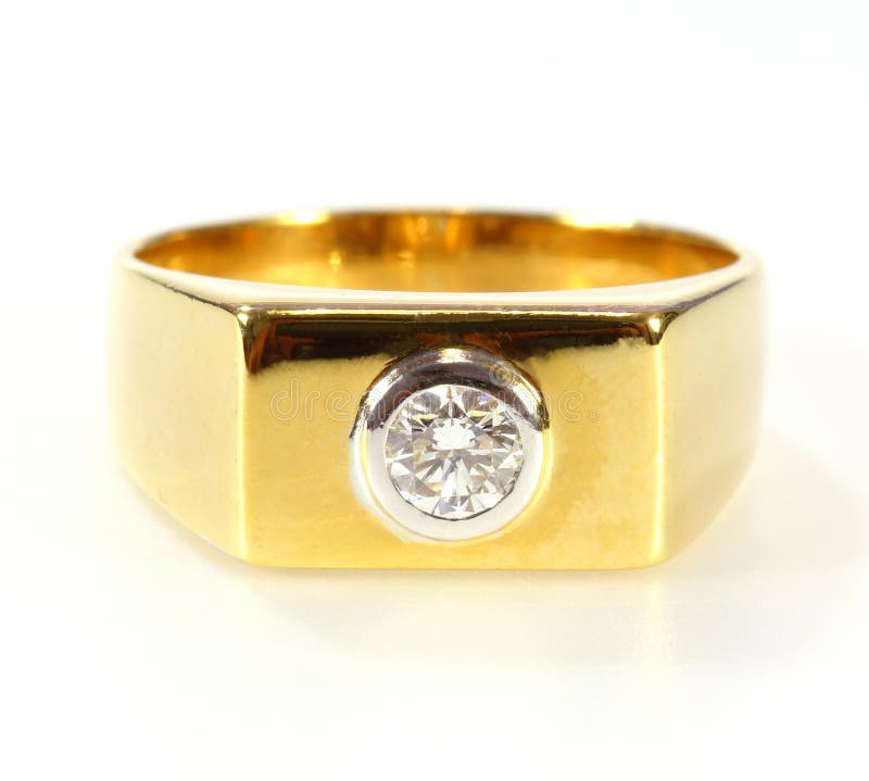 Bague à diamant d'or photographie stock Bague à diamant d'or photographie stock
