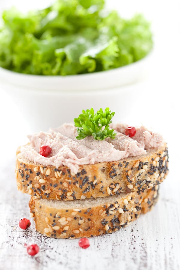 Liverwurst bread stock image. Image of style, snack, liverwurst 8179427