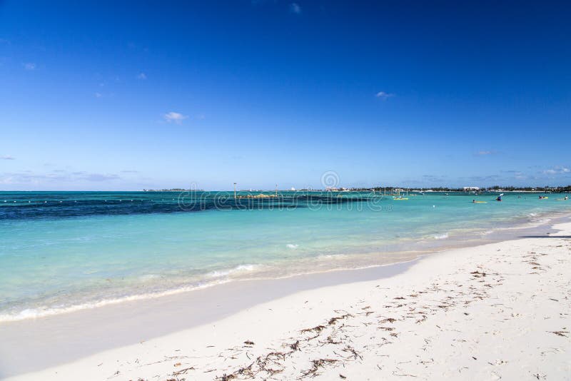 Bahamas, Cable Beach stock image. Image of paradise 116613689