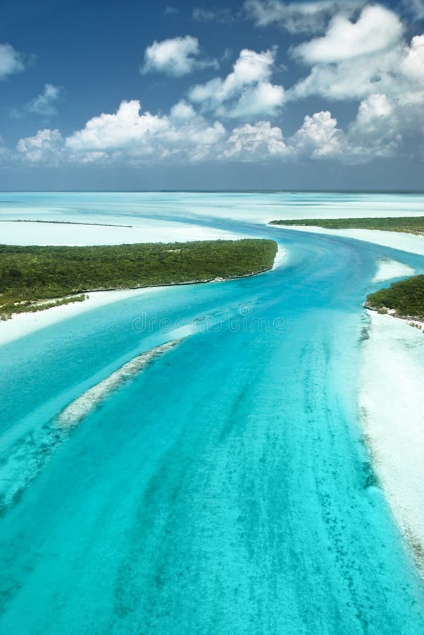 Caribe Océano a islas.