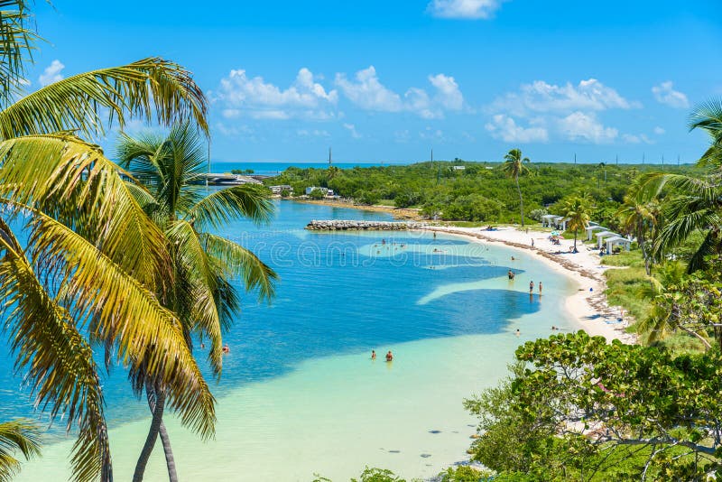 Bahia Honda State Park - Calusa Beach, Florida Keys - tropical coast with paradise beaches - USA