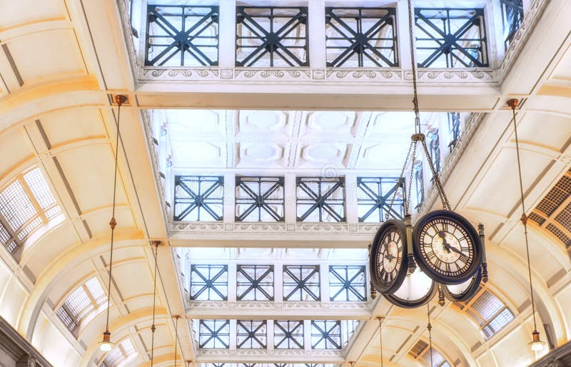 Clock of the Retiro train station - Buenos Aires, Argentina. Clock of the Retiro train station - Buenos Aires, Argentina