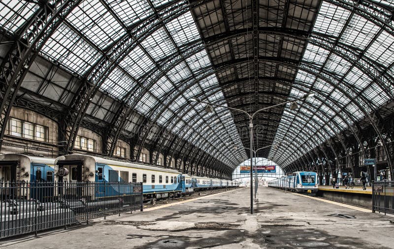 Main train platform of the Retiro railway station, Buenos Aires. Main train platform of the Retiro railway station, Buenos Aires