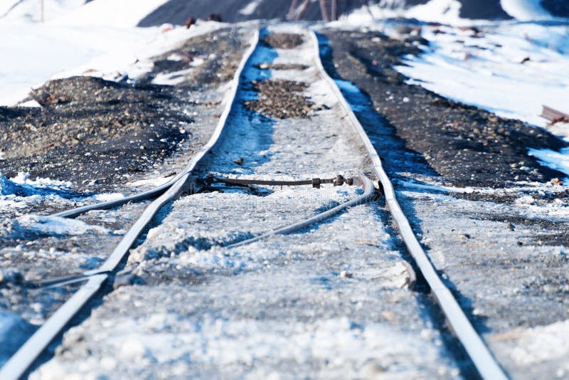 Bahnpunkte, Deformation Der Bahn, Aufgebaut Auf Dauerfrostboden