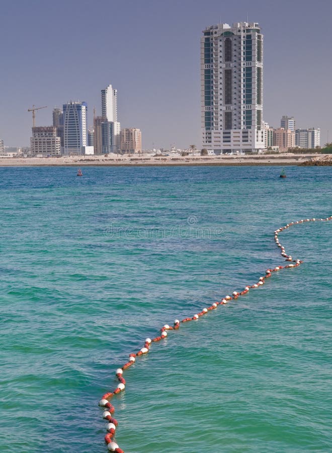 Bahrain Waterview stock image. Image of channel, beach 15175633