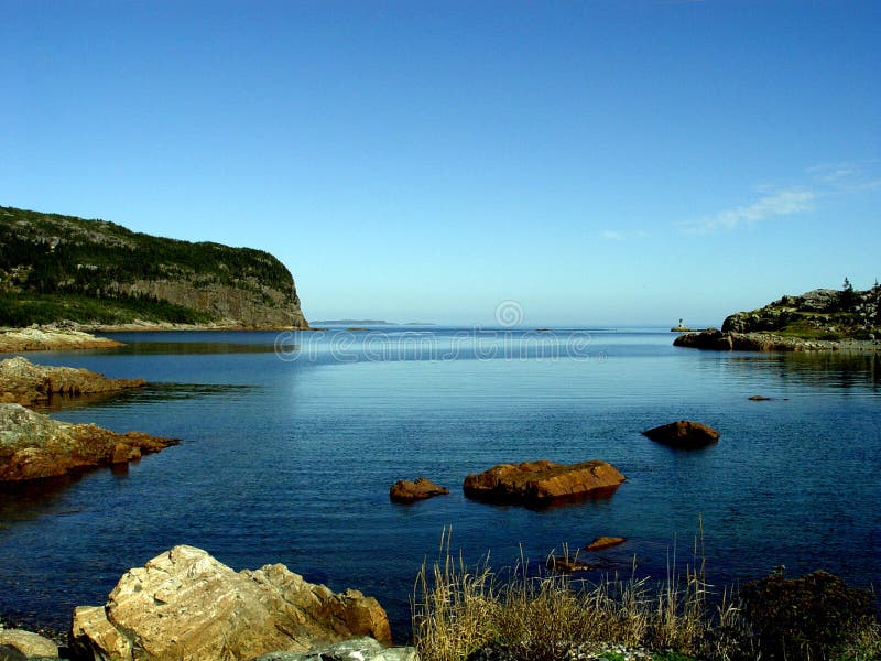 Bahía del salvamento - paisaje marino fotografía de archivo Bahía del salvamento - paisaje marino fotografía de archivo