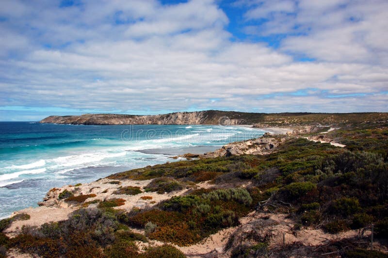 Baie de Pennington, île de kangourou, Australie du sud. photo libre de droits Baie de Pennington, île de kangourou, Australie du sud. photo libre de droits