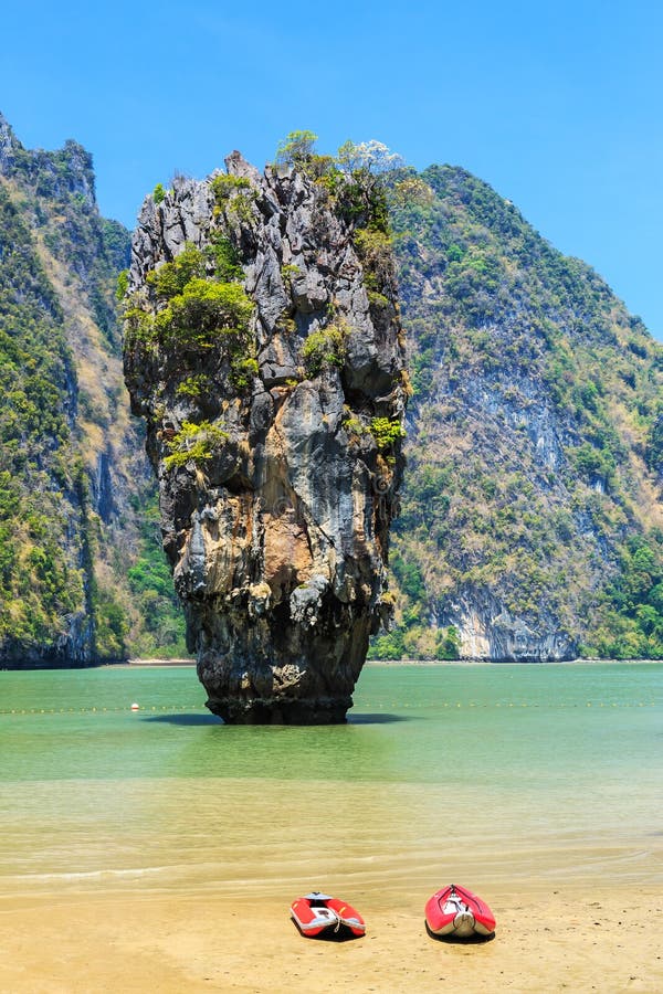 Baie de Phangnga, Thaïlande photo libre de droits Baie de Phangnga, Thaïlande photo libre de droits