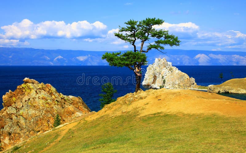 Baikal λίμνη στοκ φωτογραφία με δικαίωμα ελεύθερης χρήσης