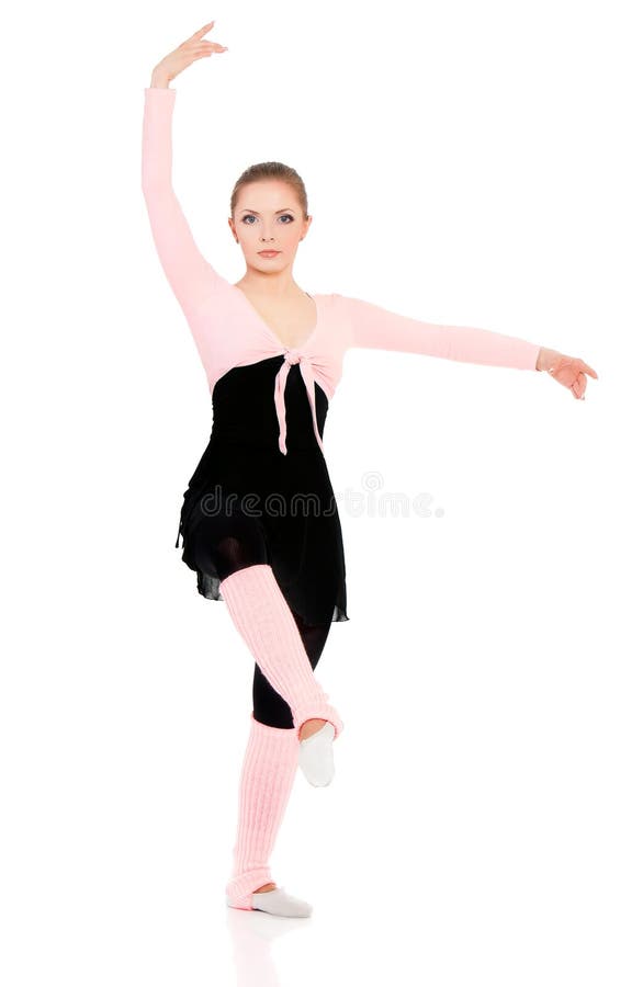 Bailarina de la niña imagen de archivo. Imagen de belleza - 18964833