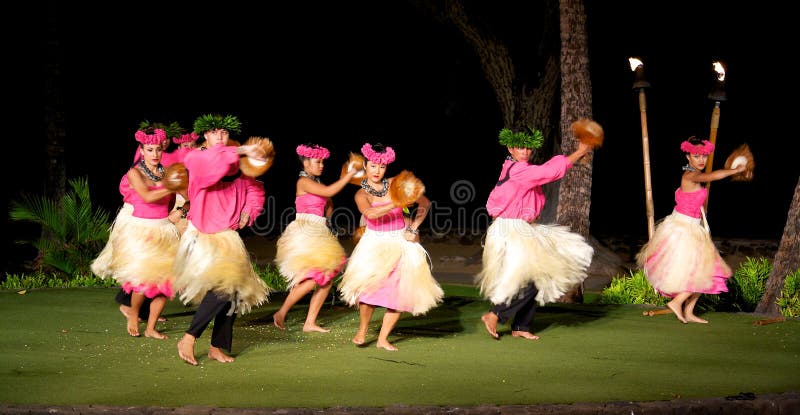 Bailarines de Hula