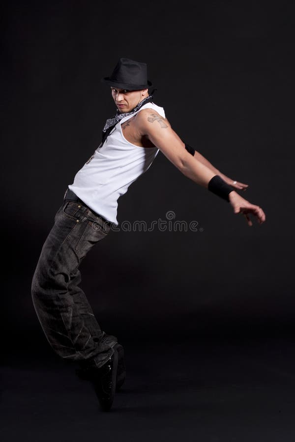 Joven bailarín(a) con estilo fotografía de archivo