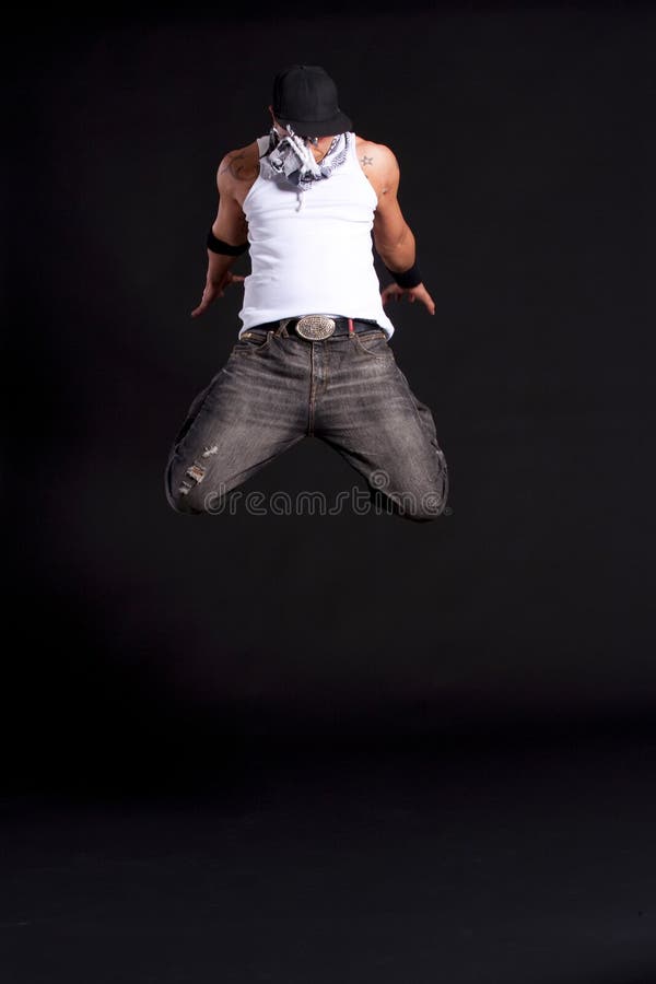 Joven bailarín/a con estilo fotos de archivo libres de regalías