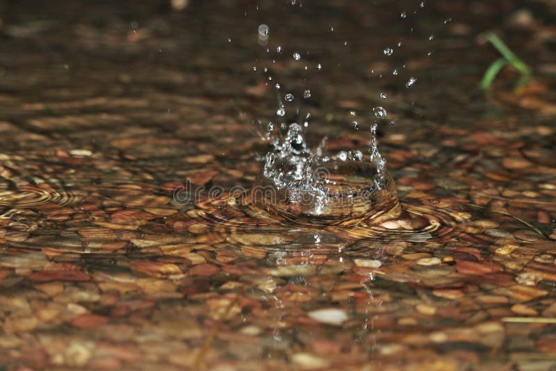 Baisse de l'eau photos stock Baisse de l'eau photos stock