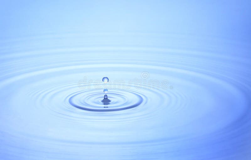 Baisse de l'eau images stock Baisse de l'eau images stock