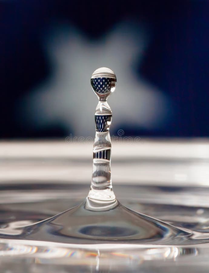 Baisse 1 de l'eau photographie stock Baisse 1 de l'eau photographie stock