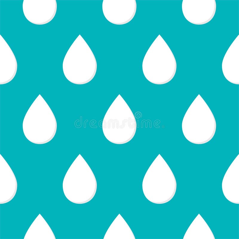 Baisse de lait, gouttelette d'eau blanche ou égouttement crème sur le modèle sans couture de fond bleu illustration stock Baisse de lait, gouttelette d'eau blanche ou égouttement crème sur le modèle sans couture de fond bleu illustration stock